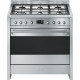 SMEG Cocina a Gas Smeg A1-9. Más de 4 zonas. Inoxidable. Clase A+